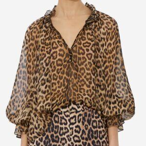 Alice + Olivia Norah Peasant Blouse NWT